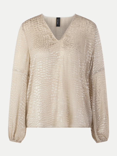 Marc Cain Bluse mit Leomuster bei Robert Ley