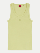 HUGO Tanktop mit Logoprint 267-Medium Beige bei Robert Ley