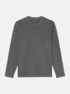 Marc O'Polo Longsleeve mit Crew Neck 0361-Light Graphite bei Robert Ley