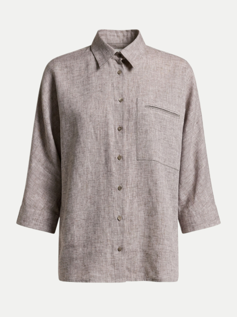 Peserico Leinenbluse mit 3/4 Arm bei Robert Ley