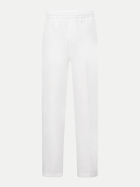 04651/ A trip in a bag Regular-Fit Leinenhose Beach 003 white bei Robert Ley