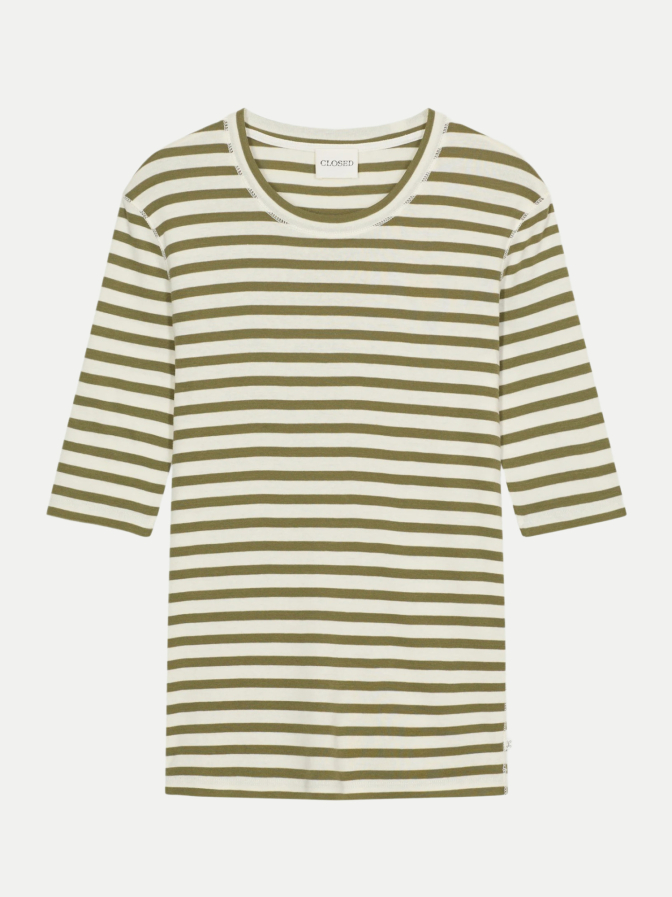 Closed T-Shirt mit Streifenmuster bei Robert Ley