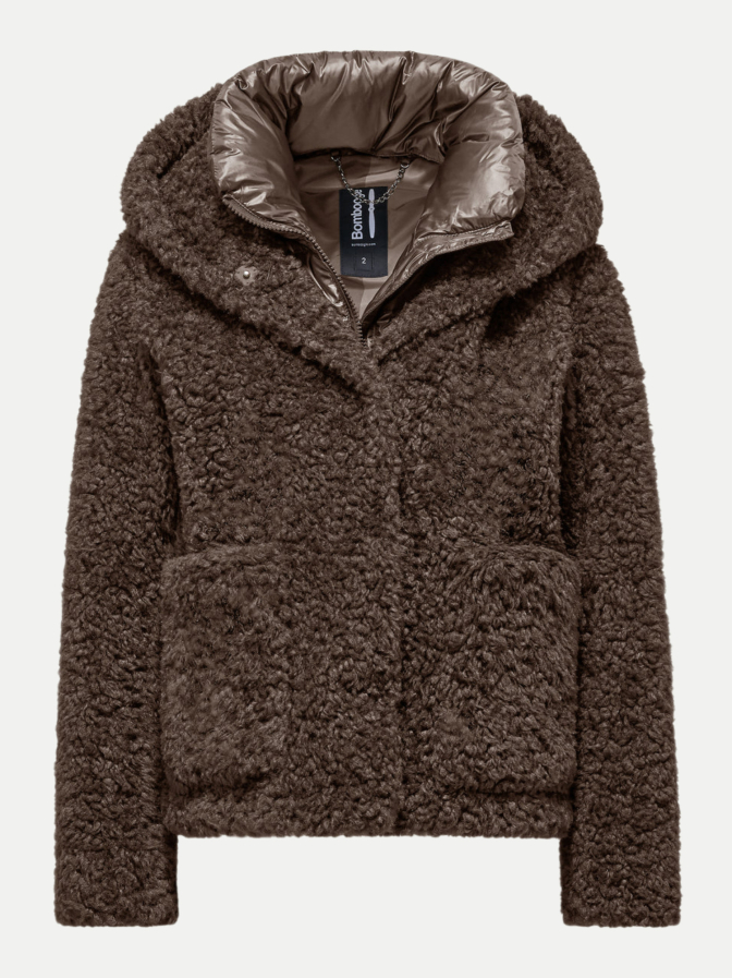 Bomboogie Teddyjacke mit Kapuze bei Robert Ley