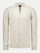 NZA New Zealand Auckland Strickjacke mit Brusttasche 1158-TAN SAND MELANGE bei Robert Ley
