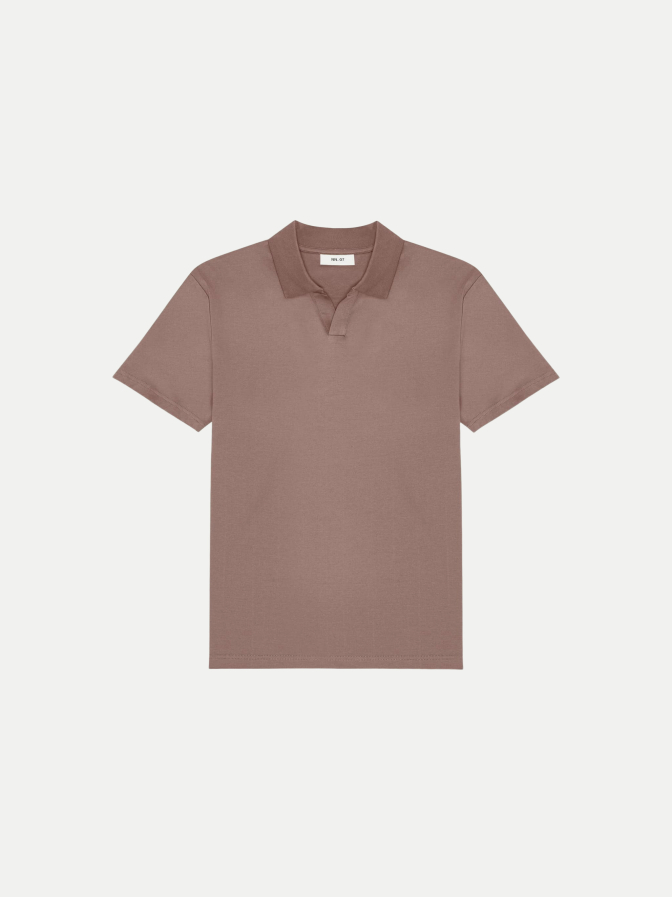 NN.07 Poloshirt Paul mit offenem Kragen bei Robert Ley