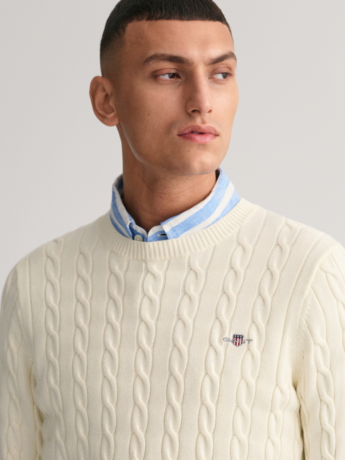 Gant Pullover mit Zopfmuster bei Robert Ley