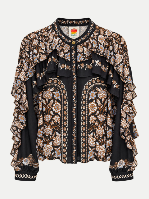 Farm Rio Hemdbluse DANIELA BLACK bei Robert Ley