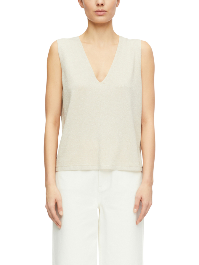Comma Strickpullunder mit Lurex bei Robert Ley