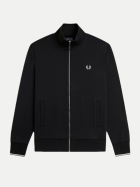 FRED PERRY Sweatjacke ohne Kapuze 198-black bei Robert Ley