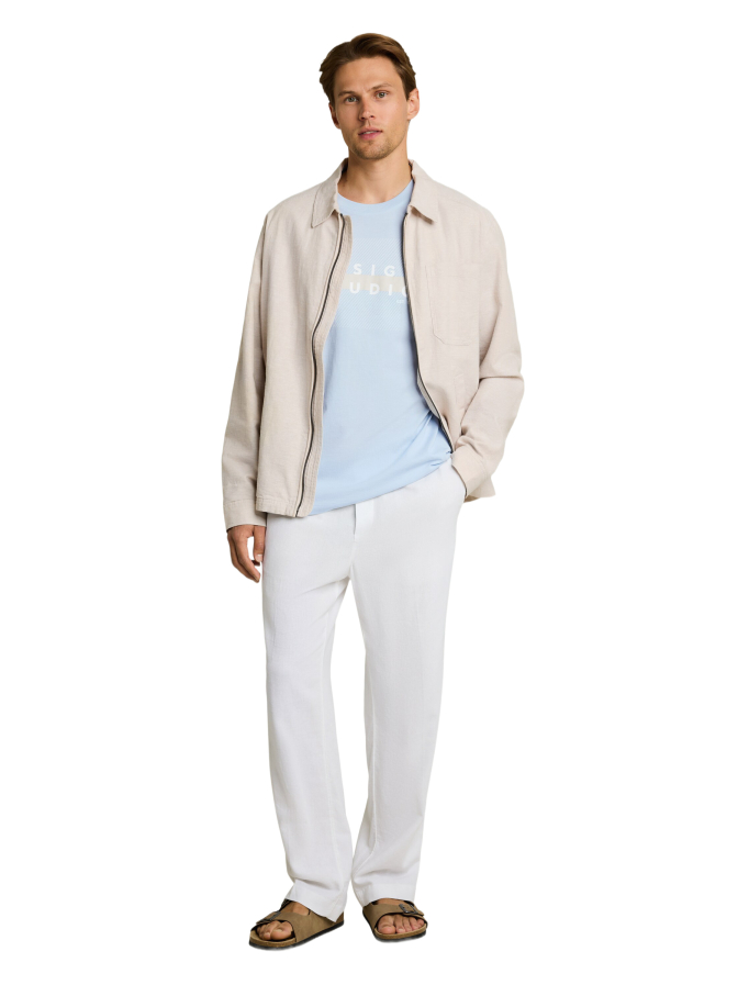 Tom Tailor Denim Basic T-Shirt mit Logo Print bei Robert Ley