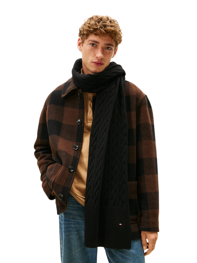 Tommy Hilfiger Schal mit Logo Flagge bei Robert Ley