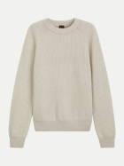 BOSS Orange Struktur-Pullover Kepler 271-Light Beige bei Robert Ley