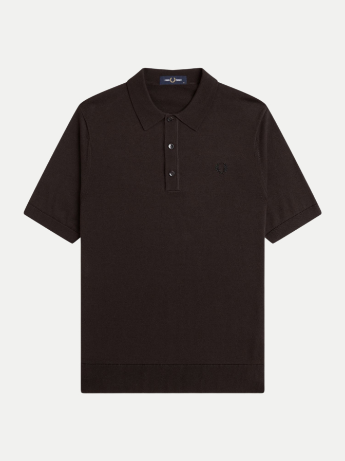 Fred Perry Strick-Poloshirt bei Robert Ley