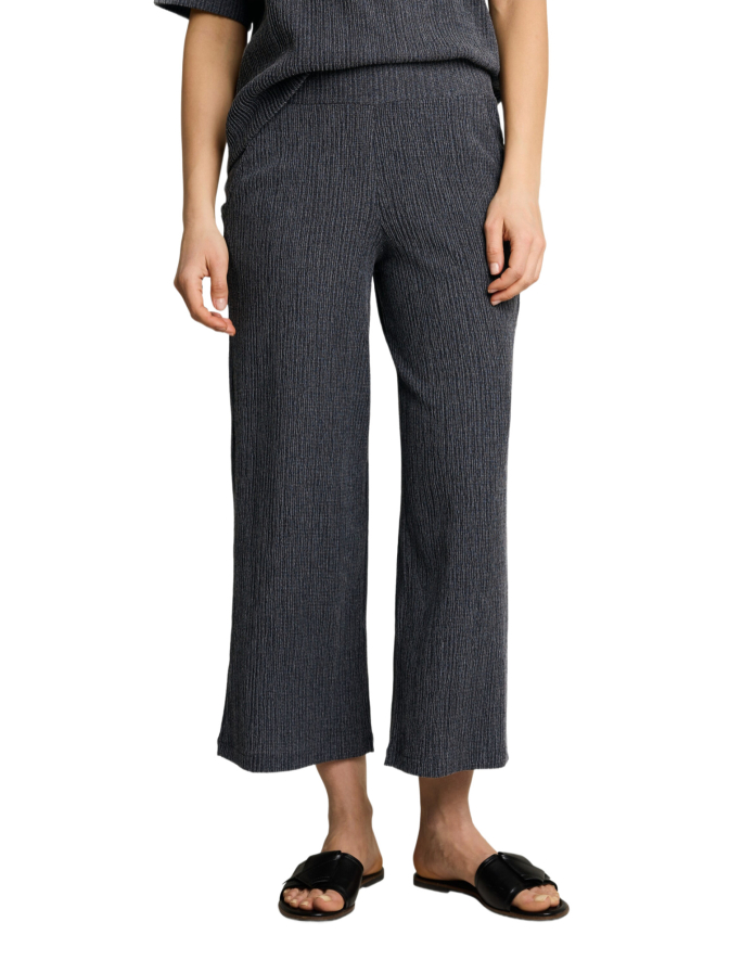 Tom Tailor Casual Culotte Hose in Crinkle-Optik bei Robert Ley