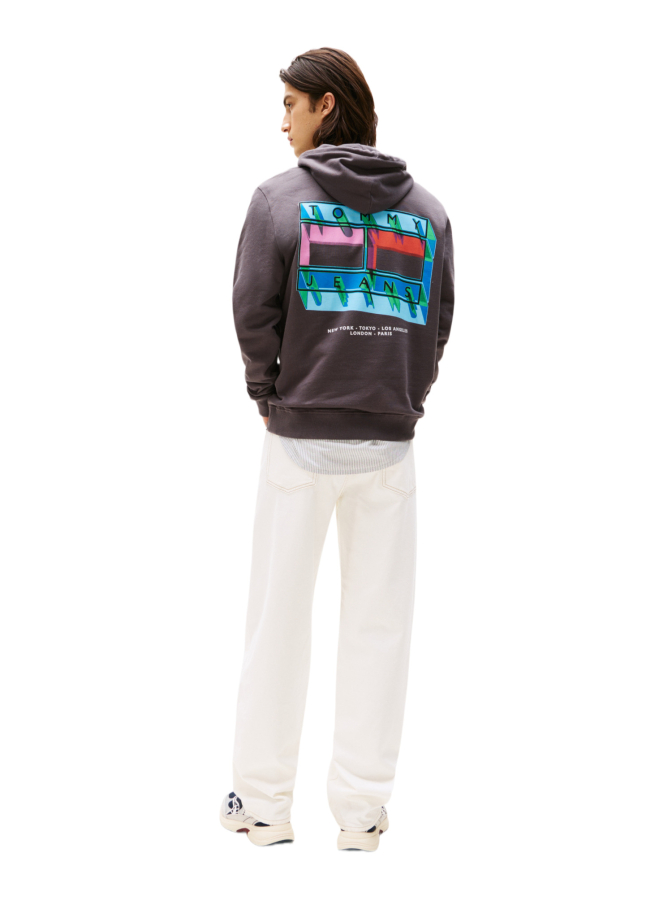 Tommy Jeans Regular-Fit Hoodie mit Back-Flag bei Robert Ley