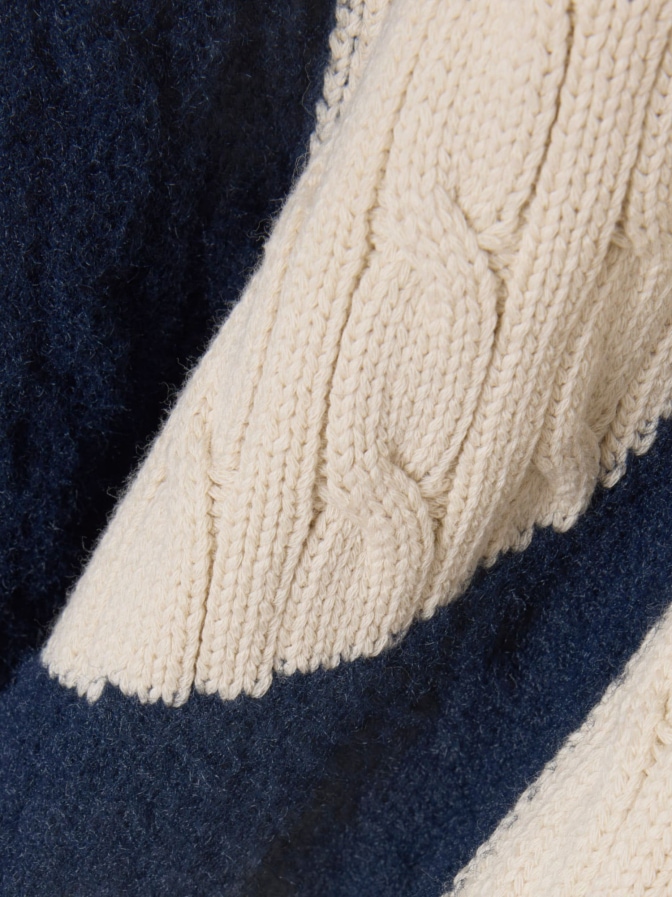 Lacoste Strickpullover mit Zopfmuster bei Robert Ley
