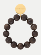 Vanessa Baroni Beads Flex Bracelet dark brown marble bei Robert Ley