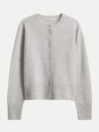 someday Kaschmir-Strickjacke Telora 8056-hazy fog melange bei Robert Ley