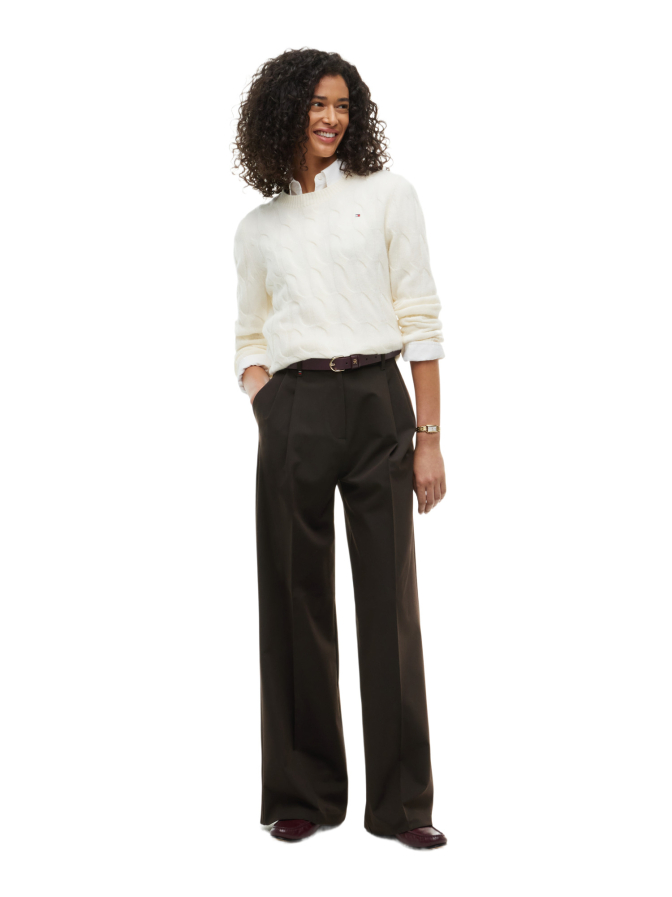 Tommy Hilfiger Wide-Leg Hose bei Robert Ley