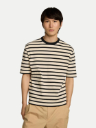 KIEFERMANN T-Shirt Bernodino 220-blackstripe bei Robert Ley