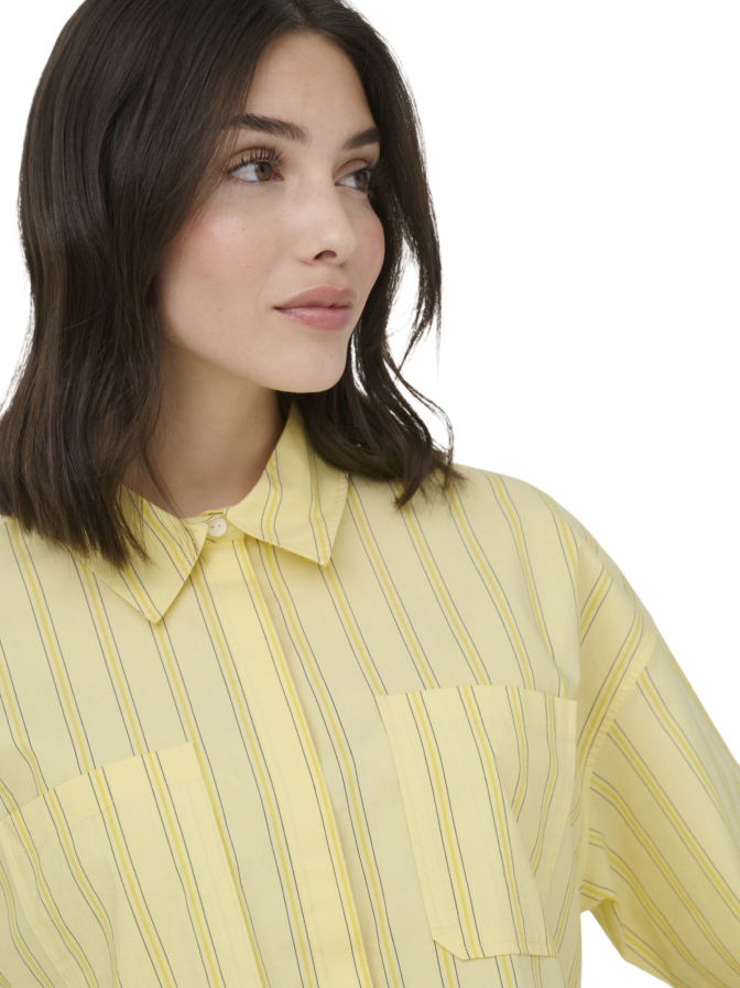 JDY Kurzarm Hemdbluse mit aufgesetzten Brusttaschen bei Robert Ley