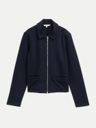 Tom Tailor Casual Regular-Fit Jacke mit Ottoman-Struktur 10668-sky captain blue bei Robert Ley
