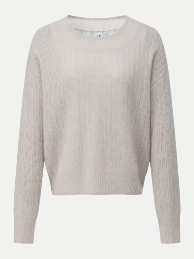 LU REN Pullover Masaki aus Kaschmir-Seide-Mix bei Robert Ley