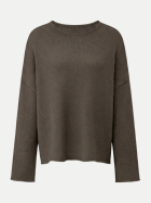 LU REN Kaschmir-Pullover Rue mit Seidenanteil black forest bei Robert Ley