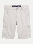 Tom Tailor Denim Cargoshorts 15277-Chalk Grey bei Robert Ley