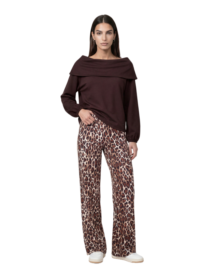 Monari Sweatshirt mit Carmen-Ausschnitt bei Robert Ley