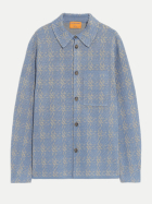 Guest in Residence Overshirt Seiden-Leinen-Mischung sailcombo bei Robert Ley