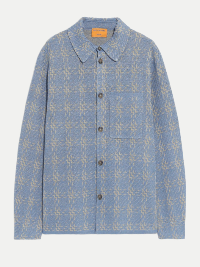 Guest in Residence Overshirt Seiden-Leinen-Mischung bei Robert Ley