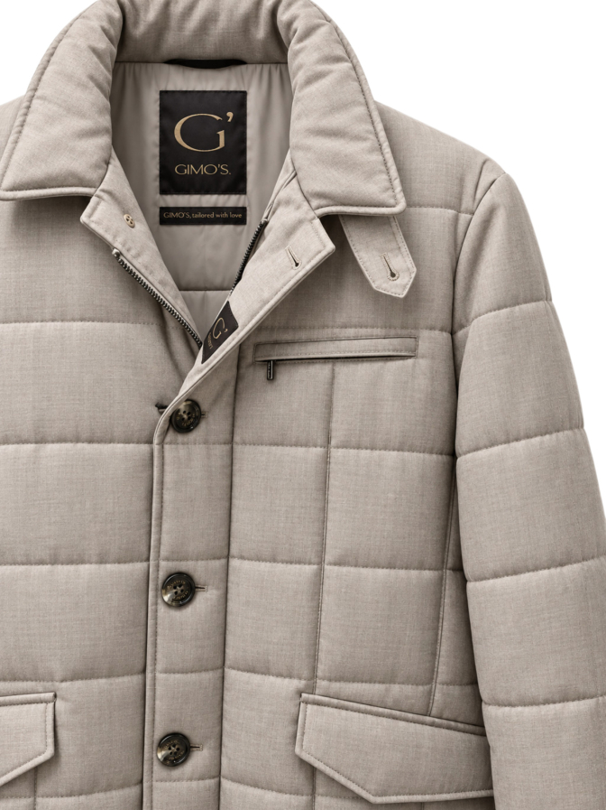Gimo's Steppjacke mit Pattentaschen bei Robert Ley