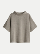 someday Sweatshirt Ujodie in Tweed Optik 20041-honey beige bei Robert Ley
