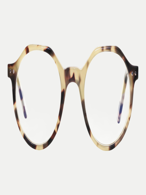 Frank and Lucie Brille Eyecubist bei Robert Ley