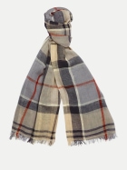 Barbour Schal Welton Tartan tn32-dress stone bei Robert Ley