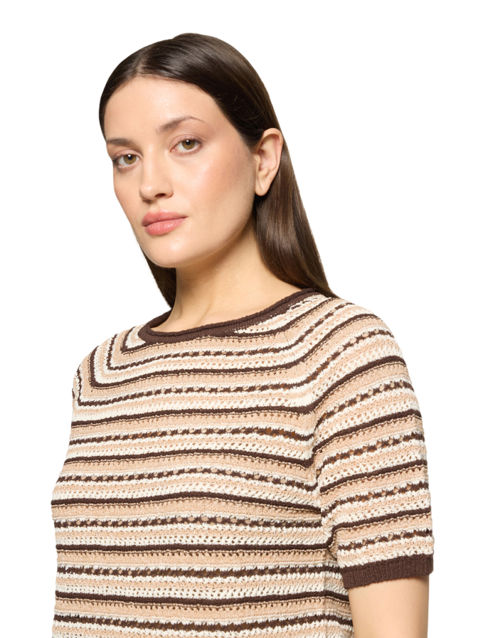 Cartoon Halbarm-Strickpullover bei Robert Ley