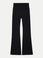 Anine Bing Bootcut Leggings Gabrielle black bei Robert Ley