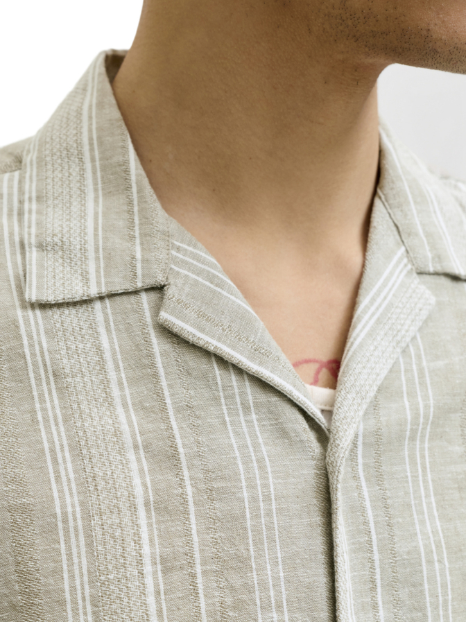 Jack & Jones Hemd mit gestreiftem Muster bei Robert Ley