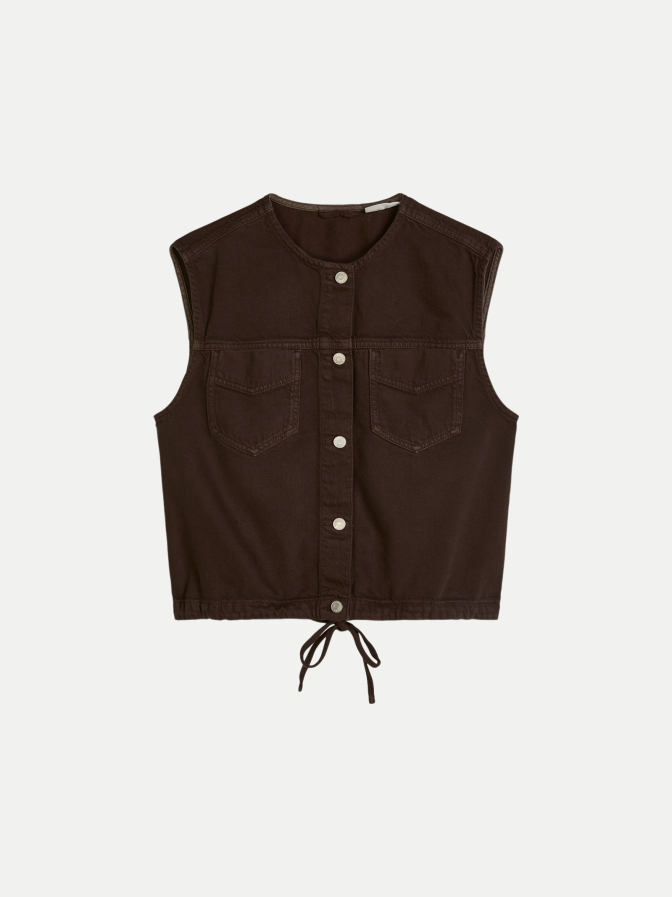 Marc O'Polo DENIM Boxy- Fit Jeansweste bei Robert Ley