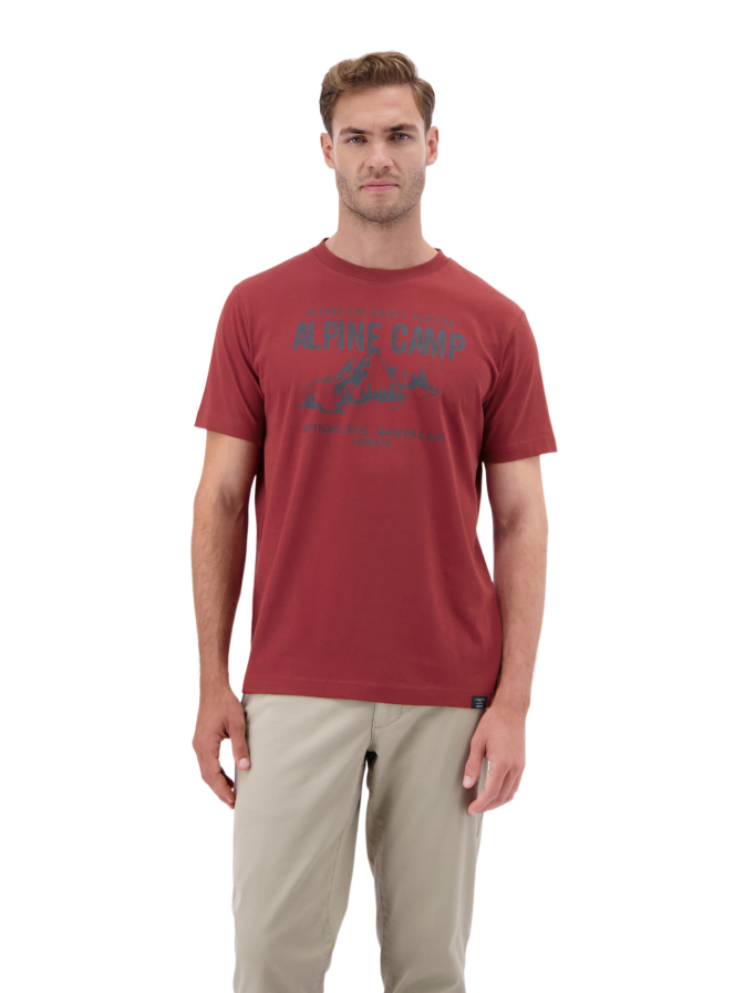 Lerros T-Shirt mit Schriftzug bei Robert Ley