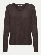 Only Strickpullover ONLCamilla 237375001-Coffee Bean/Melange bei Robert Ley