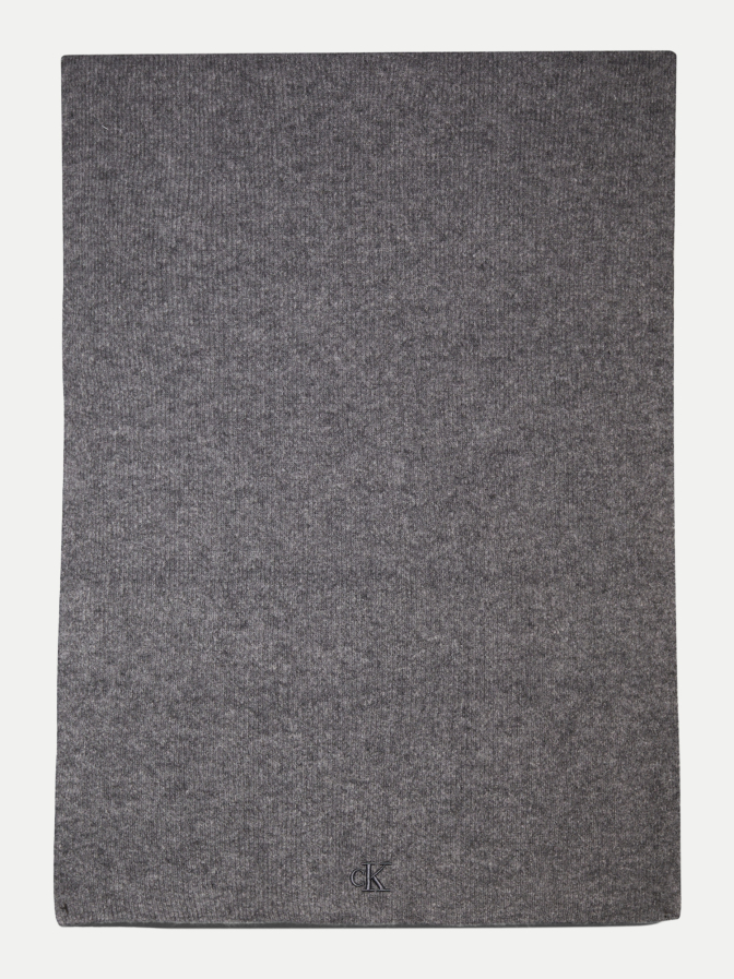 Calvin Klein Strickschal mit Logostick bei Robert Ley