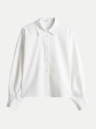 Opus Boxy Hemdbluse Feddy 10-white bei Robert Ley