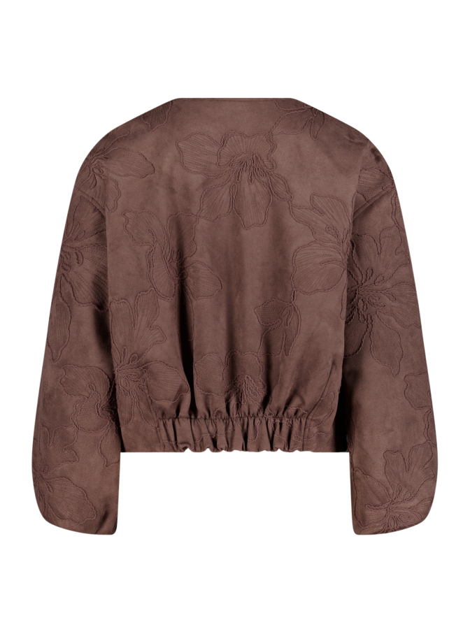Cartoon Jacke mit floralem Muster bei Robert Ley