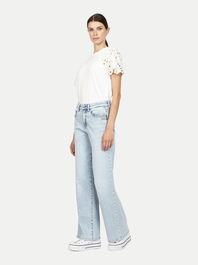 Gang Wide-Fit Jeans Carlotta Long bei Robert Ley