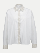 Robert Ley Bluse mit Pailetten-Akzenten 0-weiß bei Robert Ley