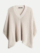 someday Strick Poncho Basona 20003-natural glaze bei Robert Ley