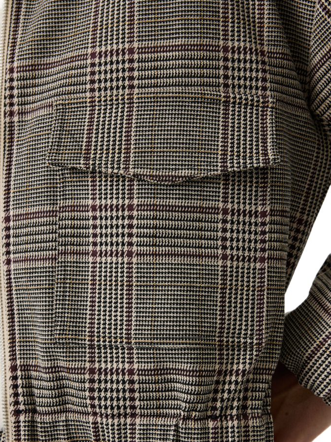 Garcia Karierte Blousonjacke bei Robert Ley