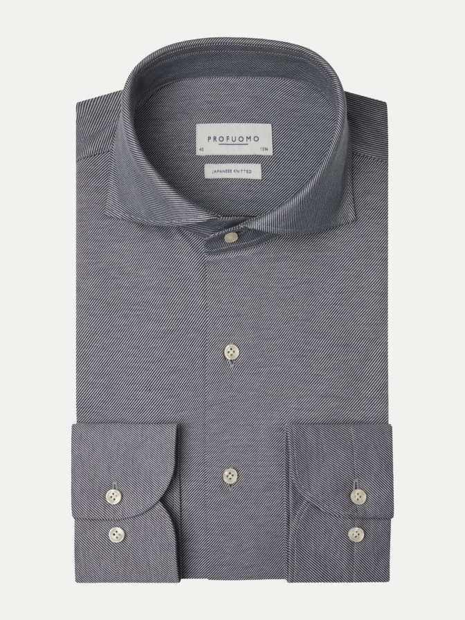 PROFUOMO Slim-Fit Hemd mit Cutaway bei Robert Ley